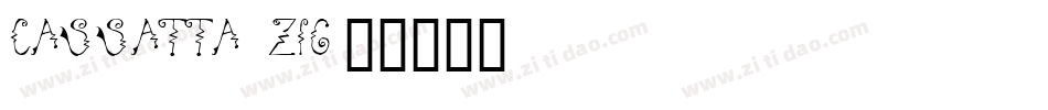 cassatta zig字体转换